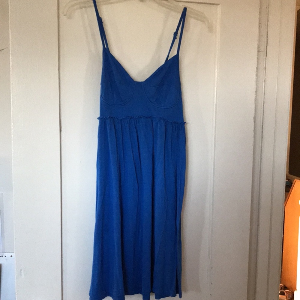 Blue spaghetti straps Dress